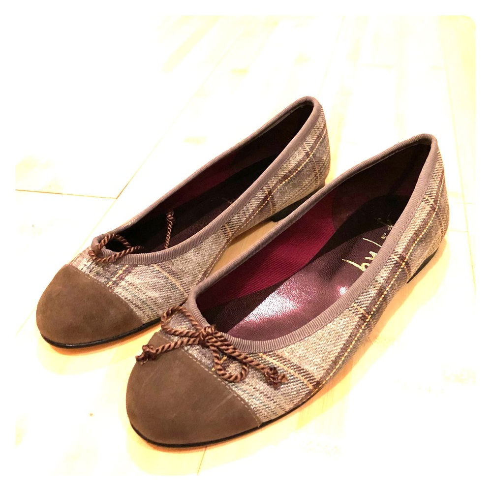 FS/NY French Sole New York - Plaid Ballet Flat